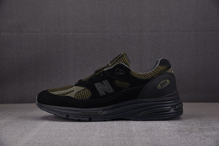 stone island x new balance 991v2 black olive u991sd2