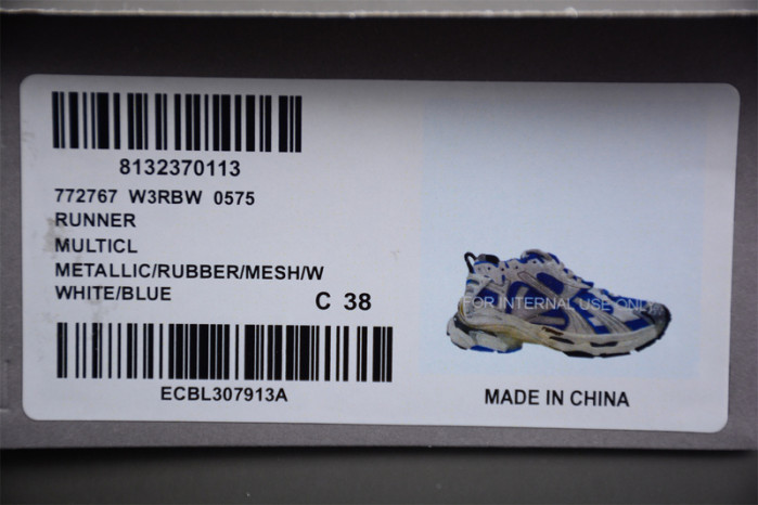 bl runner trainers sneakers 772774-w3rbw-0575